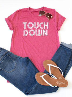 Touch Down Crew Neck Tee