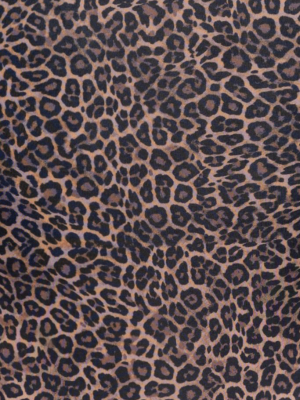 Levi Cowl Bodysuit - Vintage Leopard