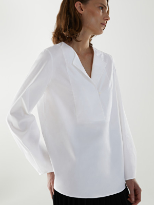 Organic Cotton Bib Detail Shirt