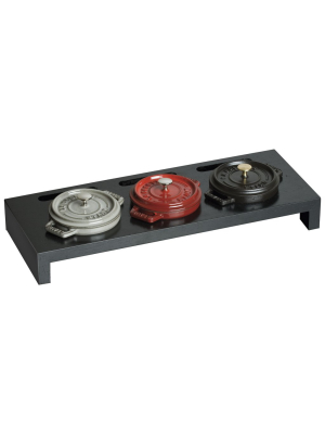 Staub Wood Mini Cocotte Stand