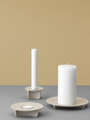 Fe Block Candle Holder