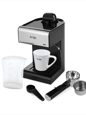 Mr. Coffee Steam Espresso And Cappuccino Maker Bvmc-ecm17