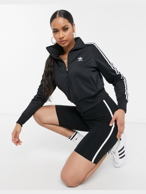 Adidas Originals Firebird Track Top In Black & White