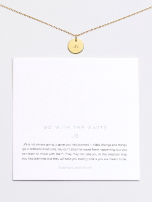 Go With The Waves Symbol Stacker™ With Chain