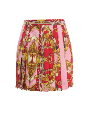 Moschino Graphic Printed Mini Skirt