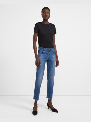 J Brand Adele Mid Rise Straight Jean