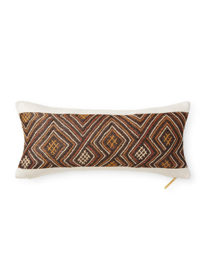 Kuba Cloth Lxx - Lumbar Pillow