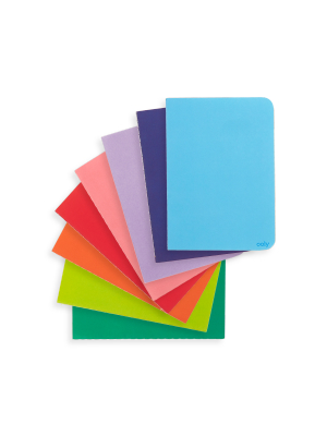 Color Write Mini Pocket Pal Journals - Set Of 8