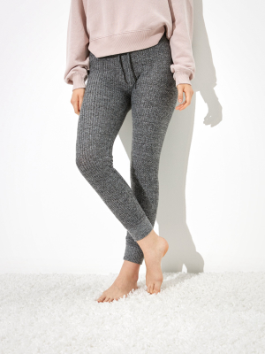 Ae Super High-waisted Waffle Plush Legging