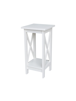 X-sided Plant Stand White - International Concepts