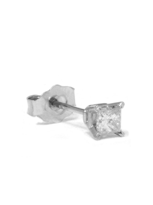 Pompeii3 1/6ct Diamond Stud 14k White Gold