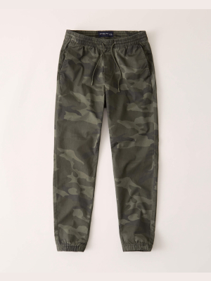 Twill Joggers