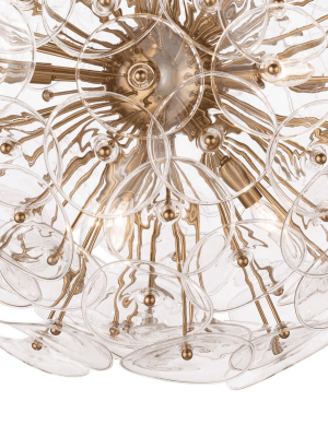 Poppy Glass Chandelier