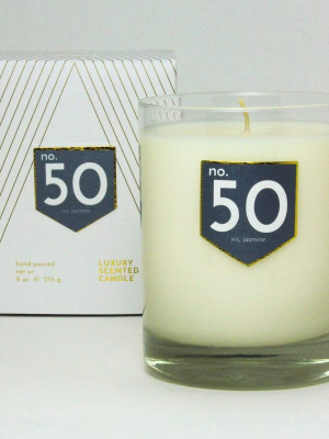 No. 50 Iris Jasmine Scented Soy Candle