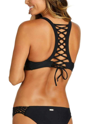 Raisins Sayulita Mai Tai Bottom In Black Y710052m-blk