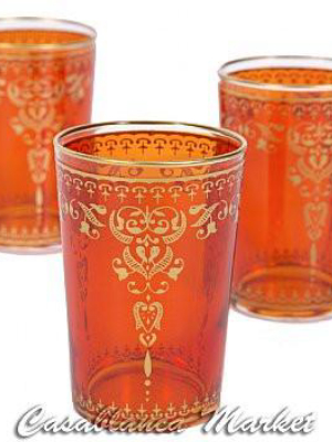 Morjana Moroccan Tea Glasses (set Of 6)