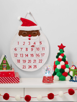 Pom Pom Christmas Trees Decorative Figurine Red/white/green - Wondershop™