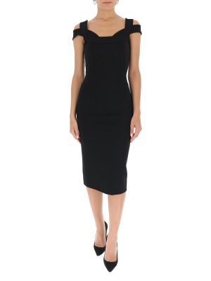 Dolce & Gabbana Bodycon Midi Dress