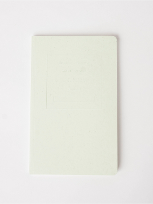 Embossed Soft Cover Notebook - Ledger