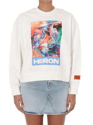 Heron Preston Graphic Printed Sweatshirt