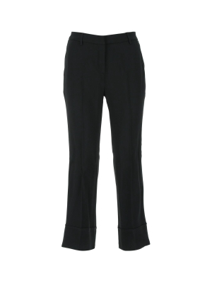 L'autre Chose Cropped Straight Leg Pants