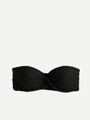 Twist-bandeau Underwire Bikini Top