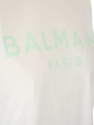 Balmain Logo Print T-shirt