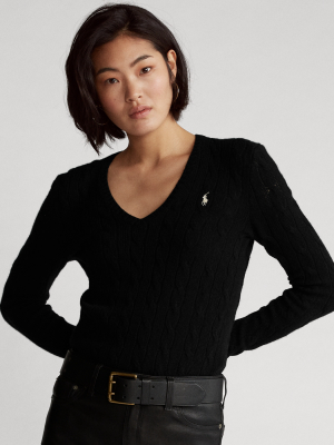 Cable Wool-cashmere Sweater