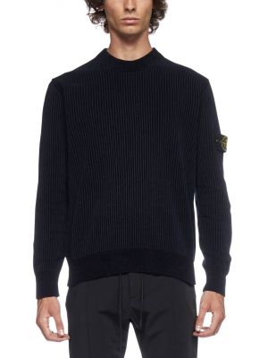 Stone Island Logo Patch Sweatshirt