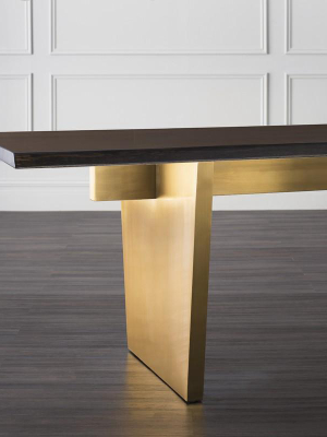 Nuevo Aiden Dining Table - Seared