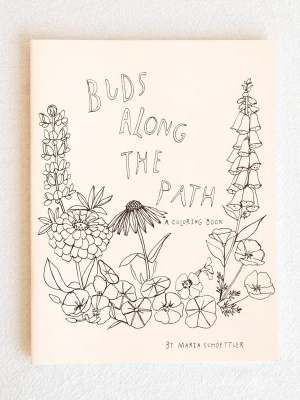 Buds Along The Path Coloring Book