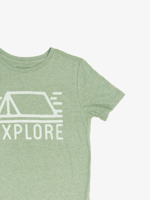 Boy’s Explore Graphic Tee