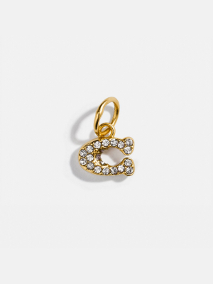 Collectible Pave Signature Charm