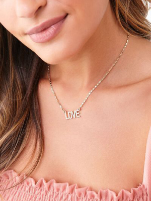 Love Pendant Necklace