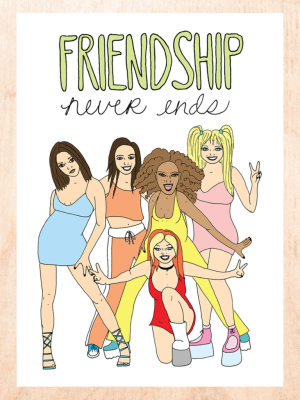 Spice Girls Greeting Card