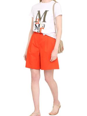 Max Mara Logo Print T-shirt