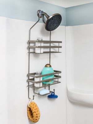 Flat Wire Shower Caddy Gray - Honey Can Do