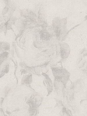 Traditional Floral Wallpaper In Cream And Grey Design By Bd Wall