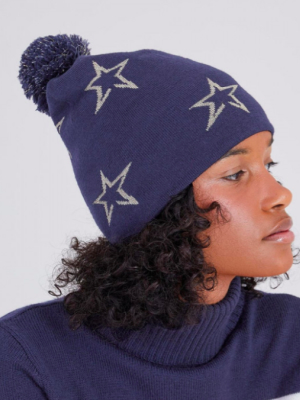 Floro Beanie In Navy