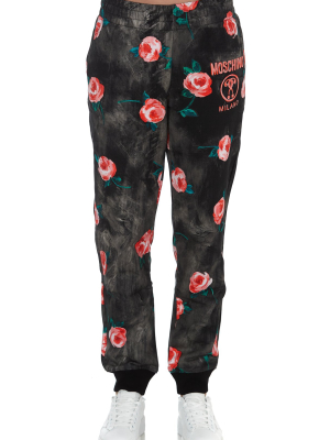 Moschino Floral Printed Sweatpants