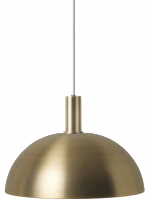 Dome Shade In Brass