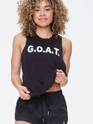 Active Goat Graphic Muscle Tee