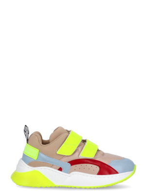 Stella Mccartney Kids Touch Strap Sneakers