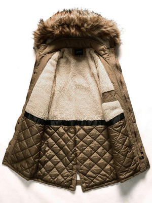 Pologize™ Fur Hooded Jacket