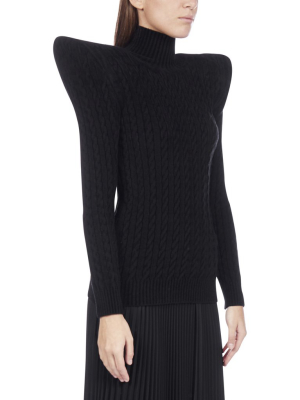 Balenciaga Pagoda Turtleneck Jumper