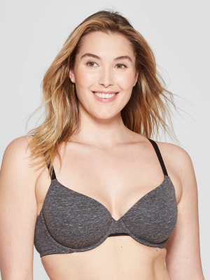 Women's Everyday Cotton Demi Lightly Lined T-shirt Bra - Auden™