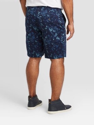 Men's Big & Tall 9" Linden Flat Front Shorts - Goodfellow & Co™