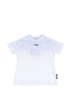 Msgm Kids Logo Printed T-shirt