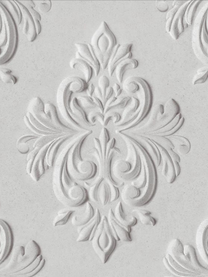 Stone Damask Wallpaper From The Exclusives Collection By Graham & Brown