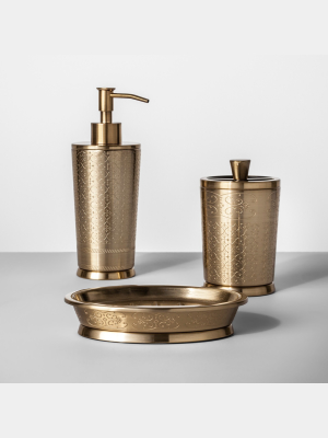 Solid Gold Etched Bath Collection - Opalhouse™